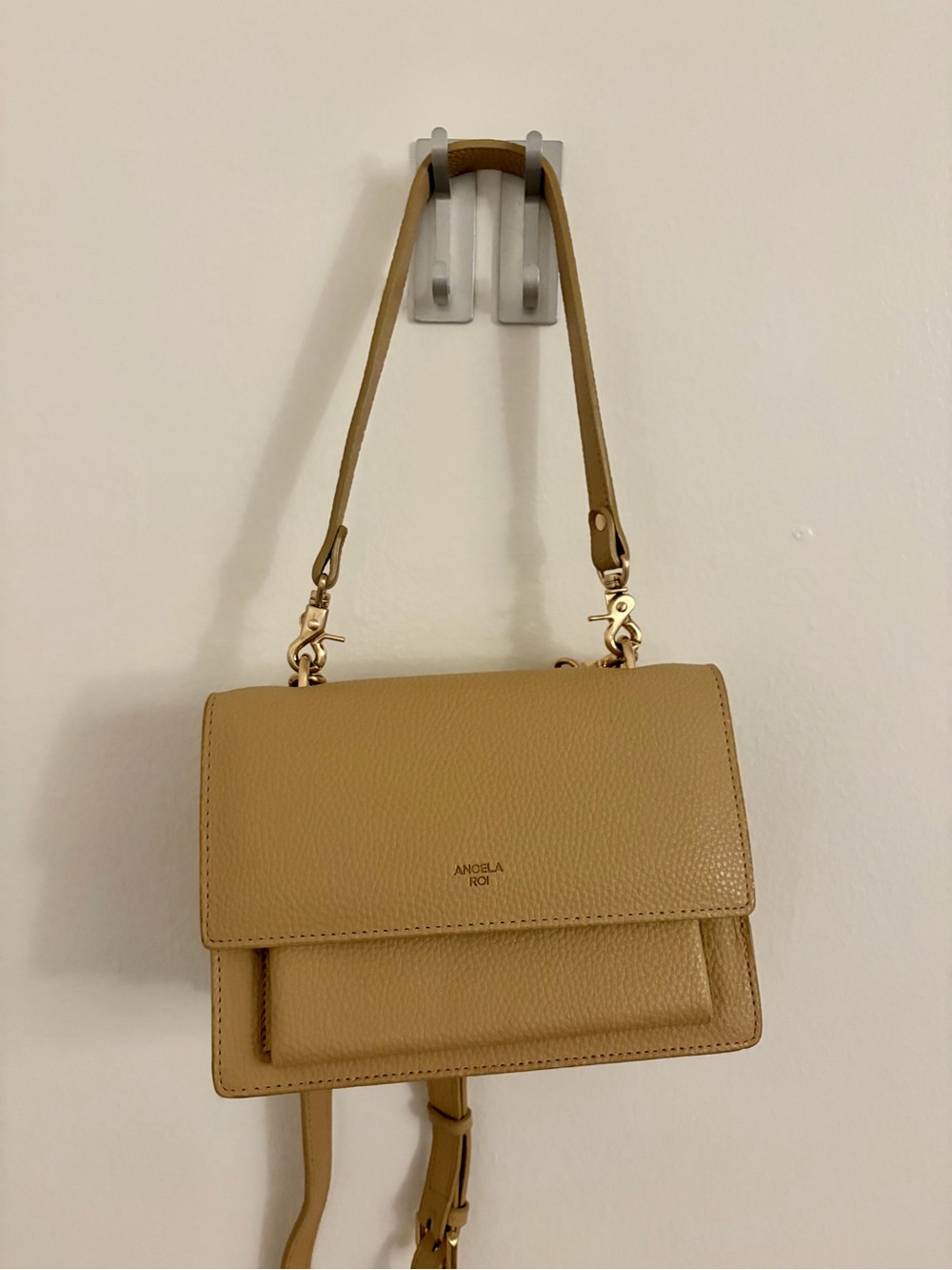 Angela Roi Eloise Satchel Vegan Leather Crossbody Bag